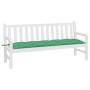 Gartenbankkissen aus grünem Oxford-Stoff 180x50x7 cm von vidaXL, Kissen für Stühle und Sofas - Ref: Foro24-314973, Preis: 23,...