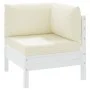 Palettenkissen, 3 Stück, weiß-cremefarbener Oxford-Stoff von vidaXL, Kissen für Stühle und Sofas - Ref: Foro24-315066, Preis:...