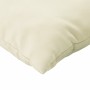 Palettenkissen, 3 Stück, weiß-cremefarbener Oxford-Stoff von vidaXL, Kissen für Stühle und Sofas - Ref: Foro24-315066, Preis:...
