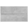 Mueble con lavabo madera de ingeniería gris hormigón de vidaXL, Tocadores de baño - Ref: Foro24-3071553, Precio: 184,55 €, De...