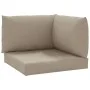 Palettenkissen, 3 Stück, grauer Taupé-Oxford-Stoff von vidaXL, Kissen für Stühle und Sofas - Ref: Foro24-315072, Preis: 66,91...