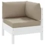 Palettenkissen, 3 Stück, grauer Taupé-Oxford-Stoff von vidaXL, Kissen für Stühle und Sofas - Ref: Foro24-315072, Preis: 66,91...