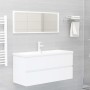 Mueble con lavabo madera de ingeniería blanco de vidaXL, Tocadores de baño - Ref: Foro24-3071567, Precio: 310,26 €, Descuento: %