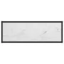 White tempered glass console table 100x35x75 cm by vidaXL, Side tables - Ref: Foro24-322837, Price: 77,66 €, Discount: %