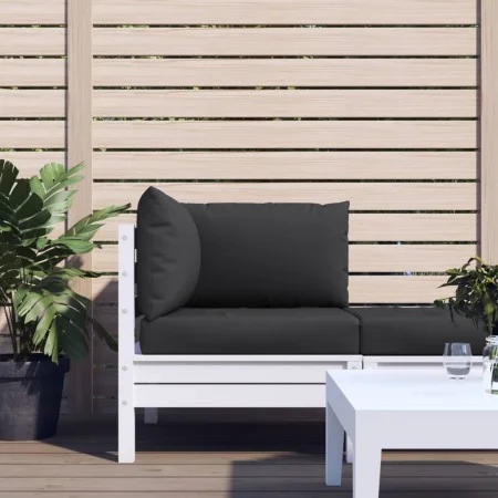 Pallet cushions 3 units black Oxford fabric by vidaXL, Cushions for chairs and sofas - Ref: Foro24-315071, Price: 41,42 €, Di...