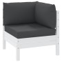 Palettenkissen 3 Einheiten aus schwarzem Oxford-Stoff von vidaXL, Kissen für Stühle und Sofas - Ref: Foro24-315071, Preis: 42...