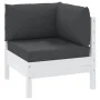 Pallet cushions 3 units black Oxford fabric by vidaXL, Cushions for chairs and sofas - Ref: Foro24-315071, Price: 41,42 €, Di...