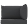 Pallet cushions 3 units black Oxford fabric by vidaXL, Cushions for chairs and sofas - Ref: Foro24-315071, Price: 42,04 €, Di...
