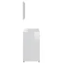 Badezimmermöbelset aus glänzend weißem Sperrholz von vidaXL, Badezimmermöbel - Ref: Foro24-802585, Preis: 70,05 €, Rabatt: %