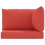 Cushions for pallets 3 units red Oxford fabric by vidaXL, Cushions for chairs and sofas - Ref: Foro24-315070, Price: 26,54 €,...