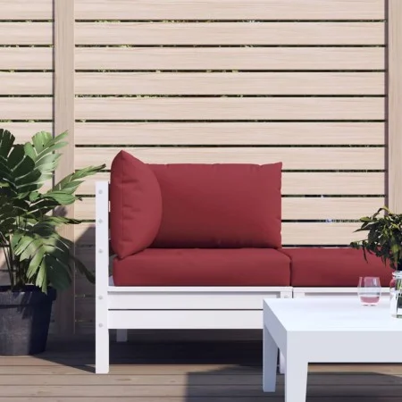 Kissen für Paletten 3 Einheiten roter Oxford-Stoff von vidaXL, Kissen für Stühle und Sofas - Ref: Foro24-315073, Preis: 26,54...