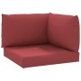 Kissen für Paletten 3 Einheiten roter Oxford-Stoff von vidaXL, Kissen für Stühle und Sofas - Ref: Foro24-315073, Preis: 36,31...