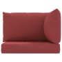Kissen für Paletten 3 Einheiten roter Oxford-Stoff von vidaXL, Kissen für Stühle und Sofas - Ref: Foro24-315073, Preis: 36,31...