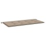 Gartenbankkissen taupegrauer Oxford-Stoff 100x50x3 cm von vidaXL, Kissen für Stühle und Sofas - Ref: Foro24-47621, Preis: 27,...