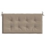 Gartenbankkissen taupegrauer Oxford-Stoff 100x50x3 cm von vidaXL, Kissen für Stühle und Sofas - Ref: Foro24-47621, Preis: 27,...