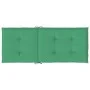 High back garden chair cushion 2 pcs green fabric 120x50x3cm by vidaXL, Cushions for chairs and sofas - Ref: Foro24-43185, Pr...