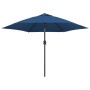 Sombrilla de jardín con palo de metal azul celeste 300 cm de vidaXL, Sombrillas - Ref: Foro24-47127, Precio: 80,07 €, Descuen...