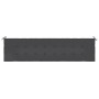 Oxford Stoff Gartenbank Kissen schwarz 200x50x3 cm von vidaXL, Kissen für Stühle und Sofas - Ref: Foro24-47613, Preis: 30,40 ...