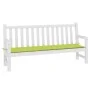 Gartenbankkissen aus hellgrünem Oxford-Stoff 150x50x3 cm. von vidaXL, Kissen für Stühle und Sofas - Ref: Foro24-314088, Preis...