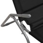 Folding lounger 2 pcs textilene steel with black coating by vidaXL, Loungers - Ref: Foro24-312475, Price: 173,48 €, Discount: %