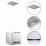 Hanging touch LCD stainless steel extractor hood 37 cm by vidaXL, Extractors - Ref: Foro24-51019, Price: 204,05 €, Discount: %