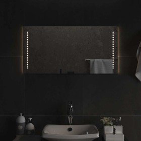Espejo de baño con LED 80x40 cm