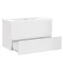 Glossy white engineered wood cabinet with sink by vidaXL, bathroom vanities - Ref: Foro24-3071555, Price: 207,33 €, Discount: %