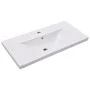 Glossy white engineered wood cabinet with sink by vidaXL, bathroom vanities - Ref: Foro24-3071555, Price: 207,33 €, Discount: %