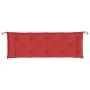Garden bench cushion Oxford fabric red 150x50x7 cm by vidaXL, Cushions for chairs and sofas - Ref: Foro24-314962, Price: 32,7...
