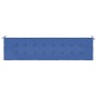Gartenbankauflage Oxford-Stoff blau 200x50x3 cm von vidaXL, Kissen für Stühle und Sofas - Ref: Foro24-314099, Preis: 23,99 €,...