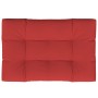 Paletten-Sofakissen aus rotem Stoff, 120 x 80 x 12 cm von vidaXL, Kissen für Stühle und Sofas - Ref: Foro24-314418, Preis: 43...