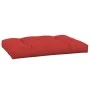 Paletten-Sofakissen aus rotem Stoff, 120 x 80 x 12 cm von vidaXL, Kissen für Stühle und Sofas - Ref: Foro24-314418, Preis: 43...