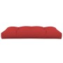 Red fabric pallet sofa cushion 120x80x12 cm by vidaXL, Cushions for chairs and sofas - Ref: Foro24-314418, Price: 43,83 €, Di...