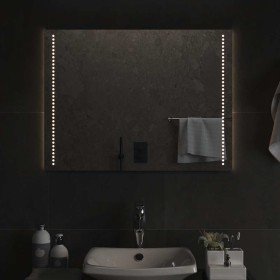 Espejo de baño con LED 80x60 cm