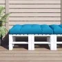 Cojín para sofá de palets de tela azul 120x80x12 cm de vidaXL, Cojines para sillas y sofás - Ref: Foro24-314416, Precio: 44,0...