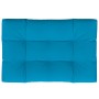 Palettensofakissen aus blauem Stoff, 120 x 80 x 12 cm von vidaXL, Kissen für Stühle und Sofas - Ref: Foro24-314416, Preis: 49...