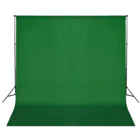 Backdrop support system 600x300 cm green by vidaXL, Money - Ref: Foro24-160060, Price: 90,69 €, Discount: %