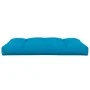 Blue fabric pallet sofa cushion 120x80x12 cm by vidaXL, Cushions for chairs and sofas - Ref: Foro24-314416, Price: 43,97 €, D...