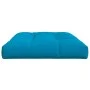 Blue fabric pallet sofa cushion 120x80x12 cm by vidaXL, Cushions for chairs and sofas - Ref: Foro24-314416, Price: 43,97 €, D...