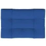 Blue fabric pallet sofa cushion 120x80x12 cm by vidaXL, Cushions for chairs and sofas - Ref: Foro24-314419, Price: 40,89 €, D...