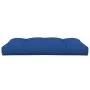 Blue fabric pallet sofa cushion 120x80x12 cm by vidaXL, Cushions for chairs and sofas - Ref: Foro24-314419, Price: 40,89 €, D...
