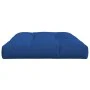 Blue fabric pallet sofa cushion 120x80x12 cm by vidaXL, Cushions for chairs and sofas - Ref: Foro24-314419, Price: 40,89 €, D...