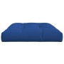 Cojín para sofá de palets de tela azul 120x80x12 cm de vidaXL, Cojines para sillas y sofás - Ref: Foro24-314419, Precio: 49,9...