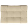 Kissen für Palettensofa aus beiger Stoff 120x80x12 cm von vidaXL, Kissen für Stühle und Sofas - Ref: Foro24-314415, Preis: 61...