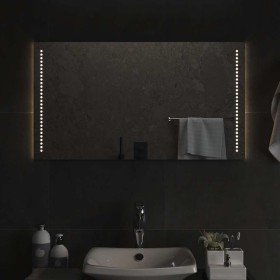 Espejo de baño con LED 90x50 cm