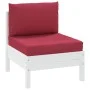 Pallet cushions 2 units red Oxford fabric by vidaXL, Cushions for chairs and sofas - Ref: Foro24-315061, Price: 36,57 €, Disc...