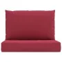 Cojines para palets 2 unidades tela Oxford rojo de vidaXL, Cojines para sillas y sofás - Ref: Foro24-315061, Precio: 36,57 €,...