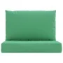 Cushions for pallets 2 units green Oxford fabric by vidaXL, Cushions for chairs and sofas - Ref: Foro24-315057, Price: 25,22 ...