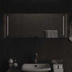 Espejo de baño con LED 100x40 cm