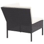 8-teiliges Gartenmöbel-Set und schwarze synthetische Rattankissen von vidaXL, Gartensets - Ref: Foro24-48952, Preis: 641,18 €...